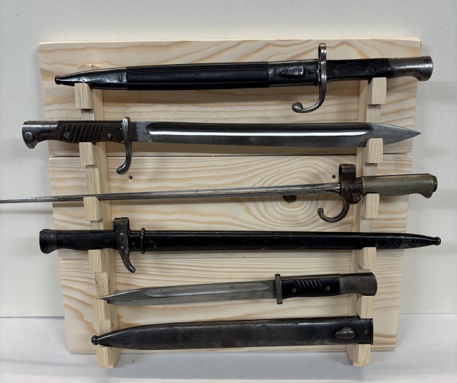 6 baionnettes mural sapin 6 baionnettes mural sapin