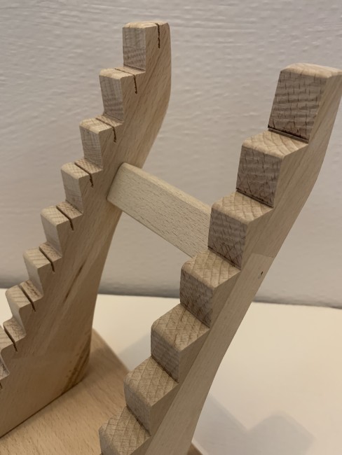 présentoire 15 couteaux en bois de hetre