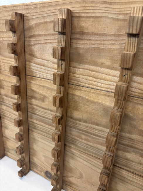 SUPPORT MURAL 30 COUTEAUX SAPIN VIEILLI SUPPORT MURAL 30 COUTEAUX SAPIN VIEILLI