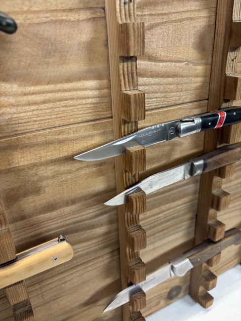 SUPPORT MURAL 30 COUTEAUX SAPIN VIEILLI SUPPORT MURAL 30 COUTEAUX SAPIN VIEILLI