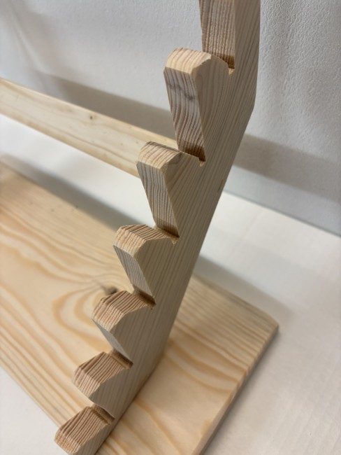 6 BAIONNETES a poser SAPIN BRUT