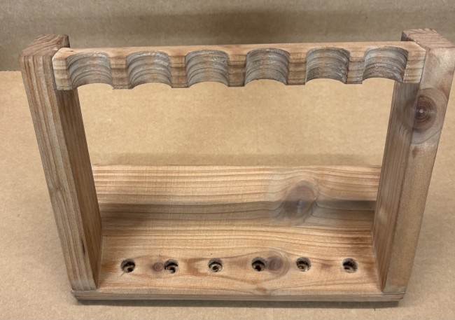 support vertical 6 couteaux