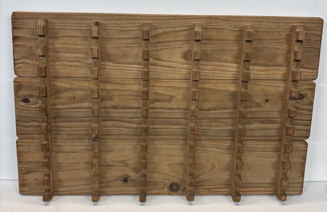 SUPPORT MURAL 30 COUTEAUX SAPIN VIEILLI SUPPORT MURAL 30 COUTEAUX SAPIN VIEILLI