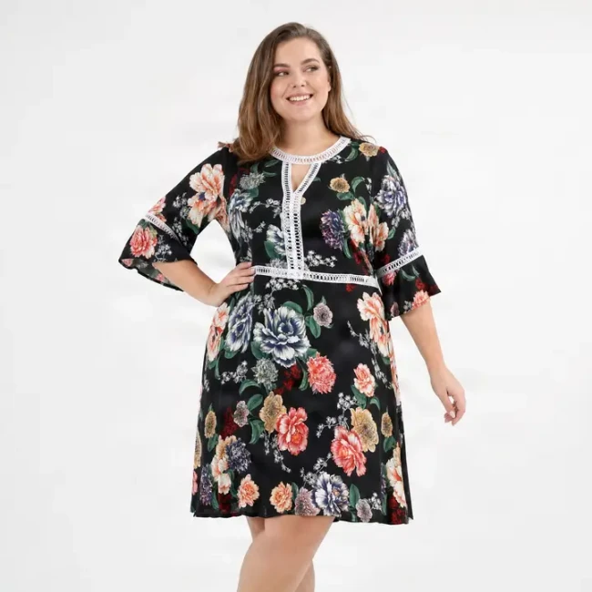 Robe imprimé fleurie