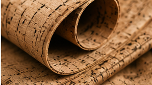 Rouleaux de tissu de liège naturel sélectionnés pour les créations artisanales Casaval