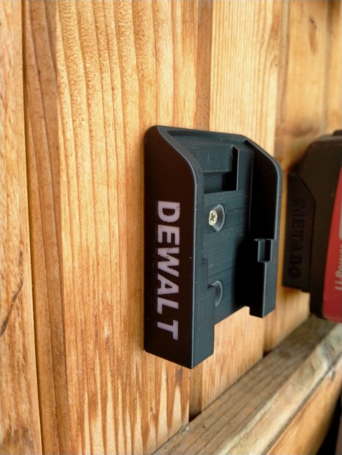 Support batterie dewalt 9