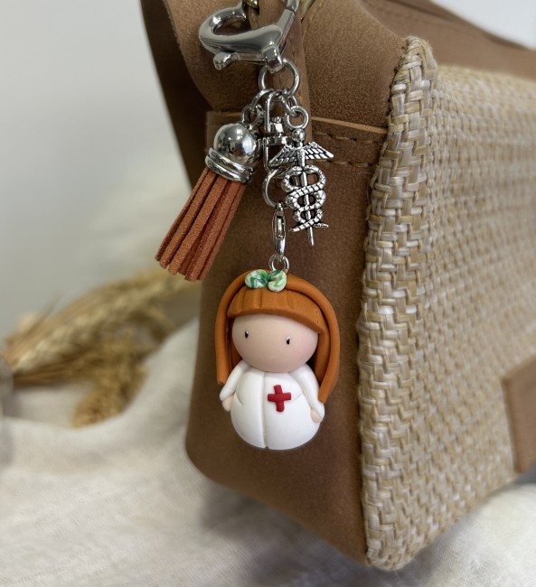 Petite Voyageuse-Eloïse (la bienveillante)... Bijou de sac