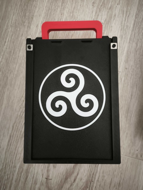 rangement pour 32 palets breton  triskell