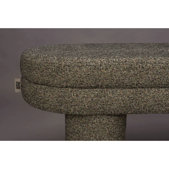 Banc Fern gris — Dutchbone — Vue du produit 3 Banc Fern gris — Dutchbone. Vue du produit 3.