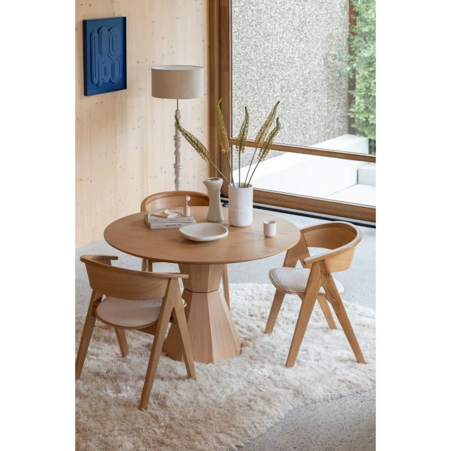 Table de repas Lotus naturel — Vue du produit 3 Table de repas Lotus naturel. Vue du produit 3.