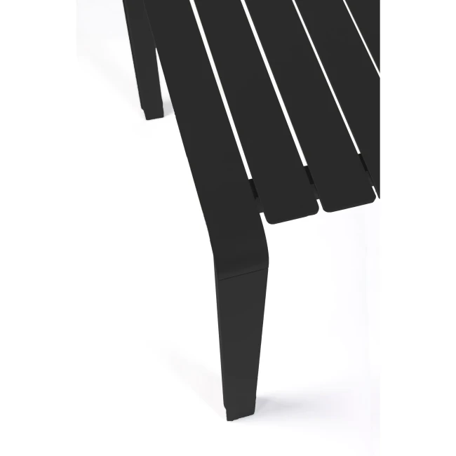 Table de jardin Vondel 214x97 noir — Zuiver — Vue du produit 7 Table de jardin Vondel 214x97 noir — Zuiver. Vue du produit 7.