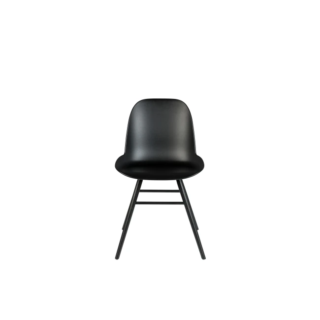 Lot de 2 chaises Albert Kuip entièrement noir — Vue du produit 3 Lot de 2 chaises Albert Kuip entièrement noir. Vue du produit 3.