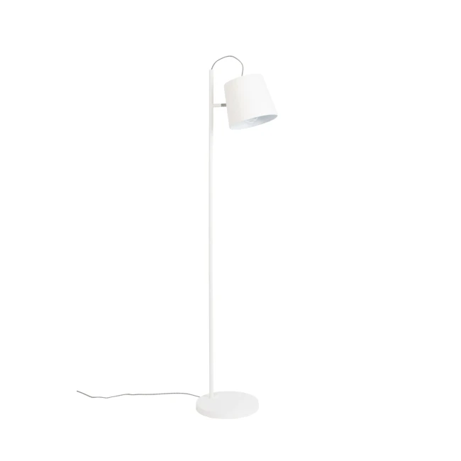 Lampadaire Buckle Head blanc