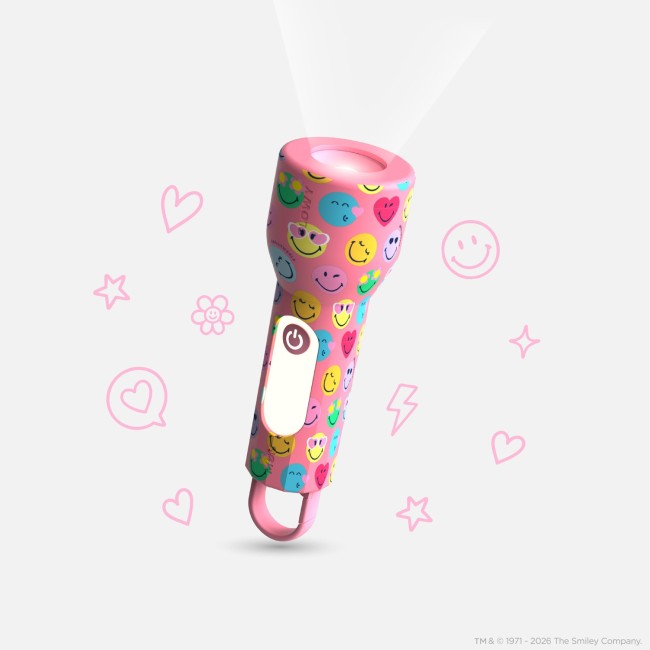 SMYGLO-PK-01 - photo 1 GLOWY SMILEY SMILEY WORLD® - ROSE — MOB