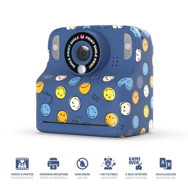 PIXSMY-BL-01 - photo 3 Camera PIXISMILEY SMILEY WORLD® - Bleu — MOB