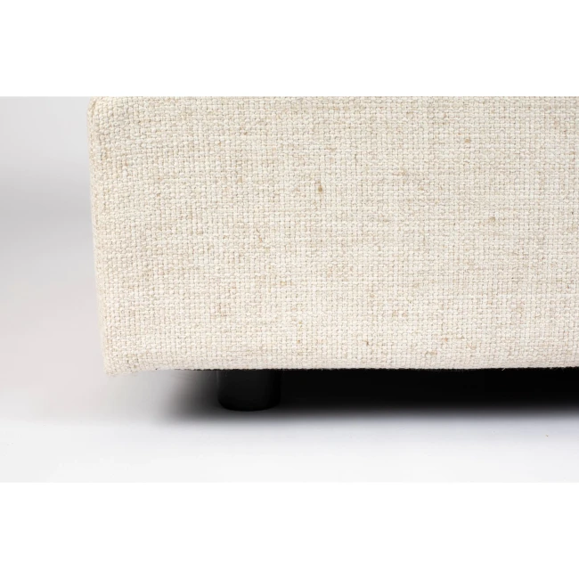Pouf Sense crème — Vue du produit 5 Pouf Sense crème. Vue du produit 5.