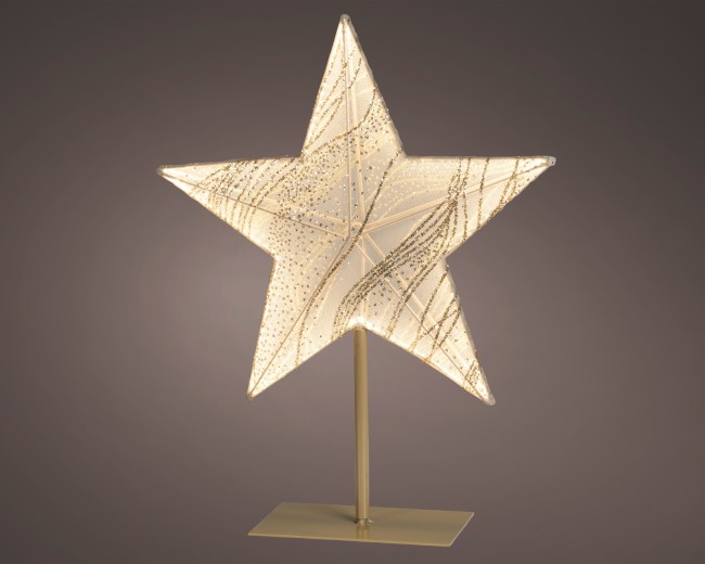 LED étoile tissu intérieur