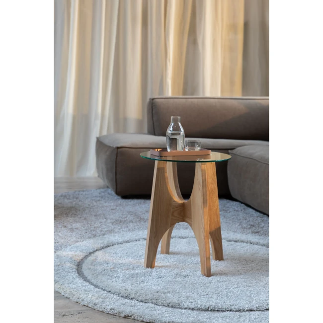 Table d’appoint Kobe naturel — Vue du produit 7 Table d’appoint Kobe naturel. Vue du produit 7.