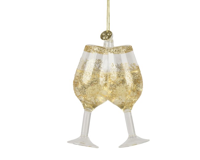 Verre a vin verre avec liquide a l intérieur