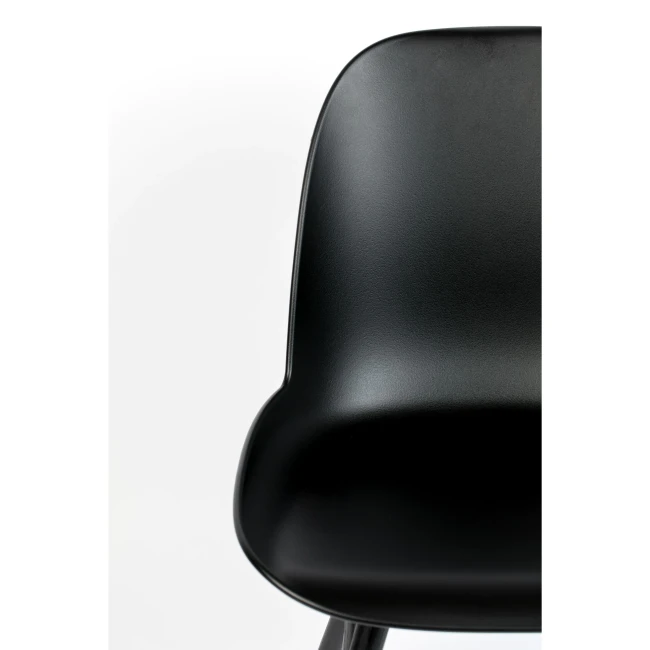 Lot de 2 chaises Albert Kuip entièrement noir — Vue du produit 10 Lot de 2 chaises Albert Kuip entièrement noir. Vue du produit 10.