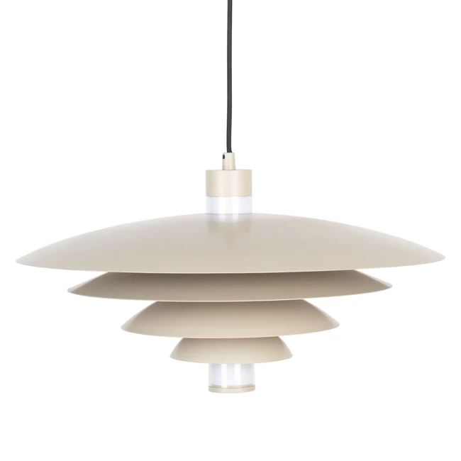 Suspension Cole beige — Vue du produit 1 Suspension Cole beige. Vue du produit 1.