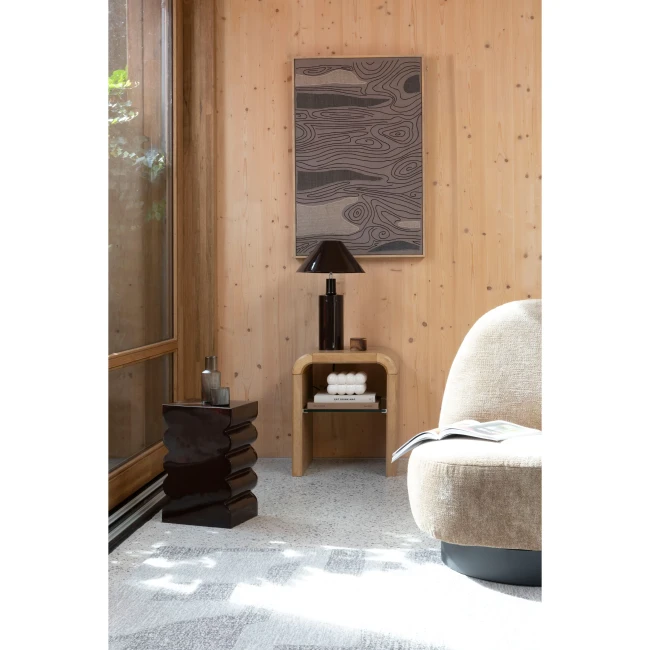 Table d’appoint Brave naturel — Vue du produit 2 Table d’appoint Brave naturel. Vue du produit 2.
