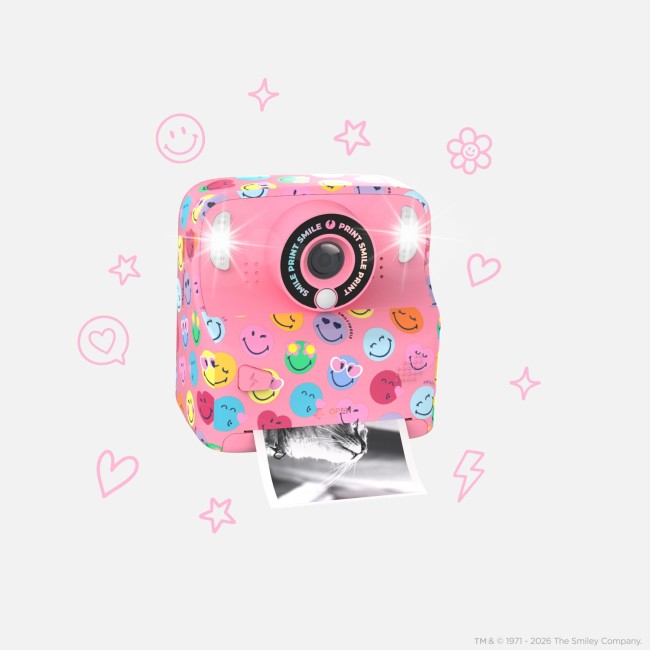 PIXSMY-PK-01 - photo 1 Camera PIXISMILEY SMILEY WORLD® - Rose — MOB