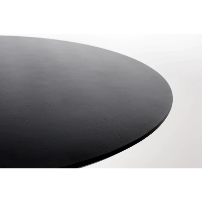 Table de repas Pilar noir — Vue du produit 4 Table de repas Pilar noir. Vue du produit 4.