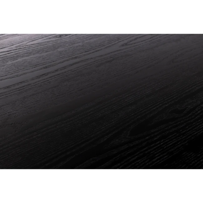 Table de repas ronde Storm noire — diamètre 128 cm — Vue du produit 7 Table de repas ronde Storm noire — diamètre 128 cm. Vue du produit 7.