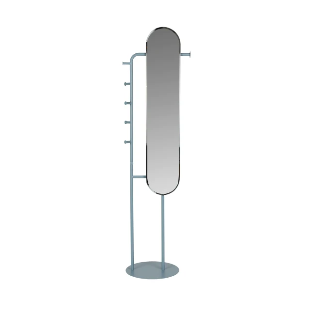 Miroir Vero bleu — Vue du produit 1 Miroir Vero bleu. Vue du produit 1.