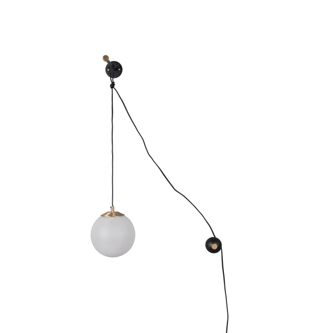 Applique Bulan blanc — Dutchbone — Vue du produit 1 Applique Bulan blanc — Dutchbone. Vue du produit 1.