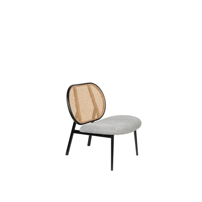 Fauteuil Spike naturel/gris — Vue du produit 1 Fauteuil Spike naturel/gris. Vue du produit 1.
