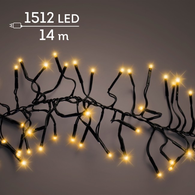 Guirlande LED effet grappe — réf. 494770