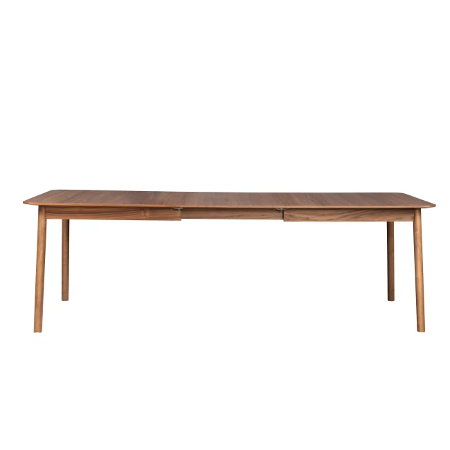 Table de repas Glimps 180/240x90 noyer — Zuiver. Vue du produit 4.