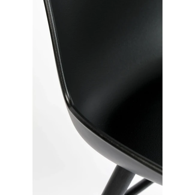 Lot de 2 chaises Albert Kuip entièrement noir — Vue du produit 9 Lot de 2 chaises Albert Kuip entièrement noir. Vue du produit 9.