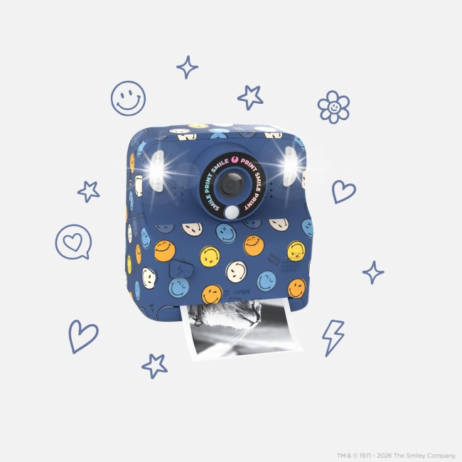 PIXSMY-BL-01 - photo 1 Camera PIXISMILEY SMILEY WORLD® - Bleu — MOB