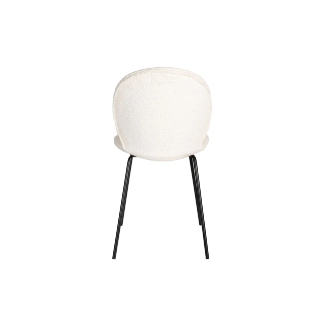 Lot de 2 chaises Bonnet blanc cassé — Vue du produit 6 Lot de 2 chaises Bonnet blanc cassé. Vue du produit 6.