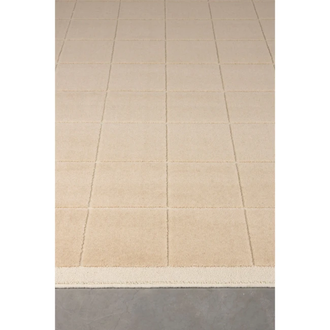 Tapis Kade 160x230 beige — Vue du produit 2 Tapis Kade 160x230 beige. Vue du produit 2.