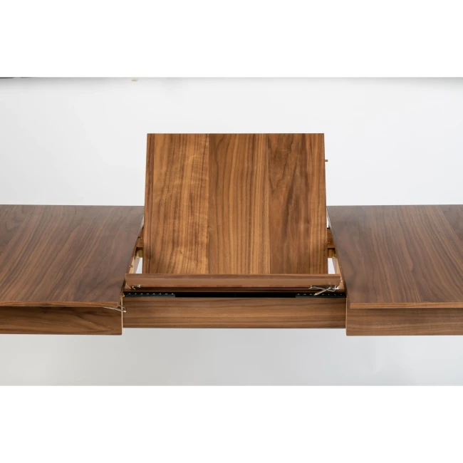 Table de repas Glimps 180/240x90 noyer — Zuiver. Vue du produit 11.
