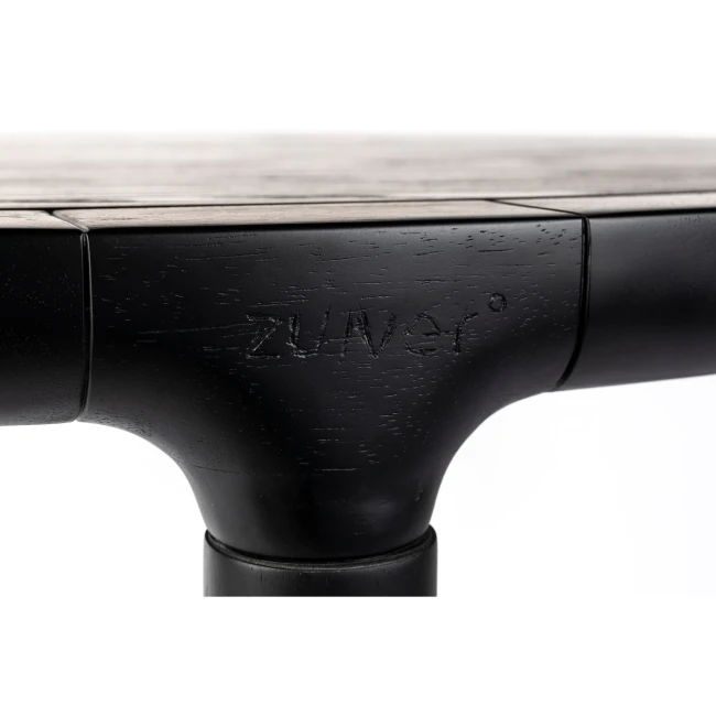 Table de repas ronde Storm noire — diamètre 128 cm — Vue du produit 6 Table de repas ronde Storm noire — diamètre 128 cm. Vue du produit 6.