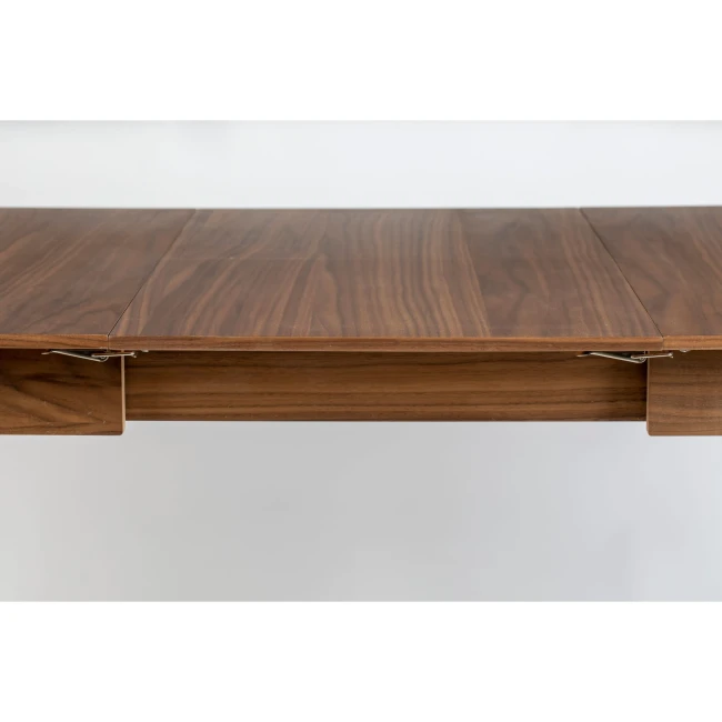 Table de repas Glimps 180/240x90 noyer — Zuiver. Vue du produit 8.