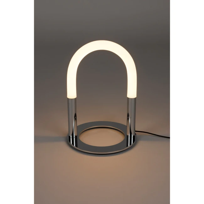 Lampe à poser Arch chromé — Vue du produit 2 Lampe à poser Arch chromé. Vue du produit 2.