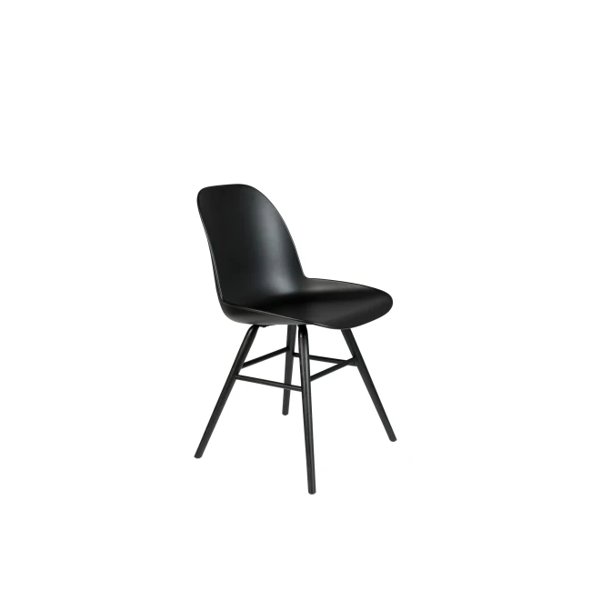 Lot de 2 chaises Albert Kuip entièrement noir