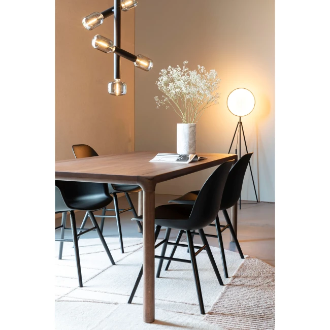 Lot de 2 chaises Albert Kuip entièrement noir — Vue du produit 2 Lot de 2 chaises Albert Kuip entièrement noir. Vue du produit 2.