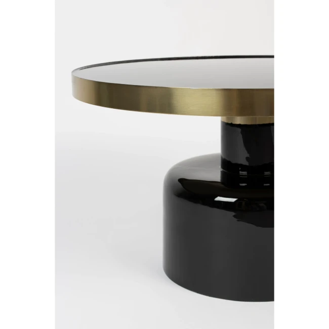 Table basse Glam noir — Vue du produit 4 Table basse Glam noir. Vue du produit 4.