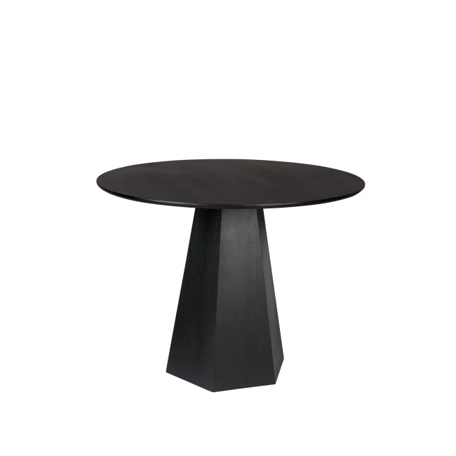 Table de repas Pilar noir — Vue du produit 1 Table de repas Pilar noir. Vue du produit 1.