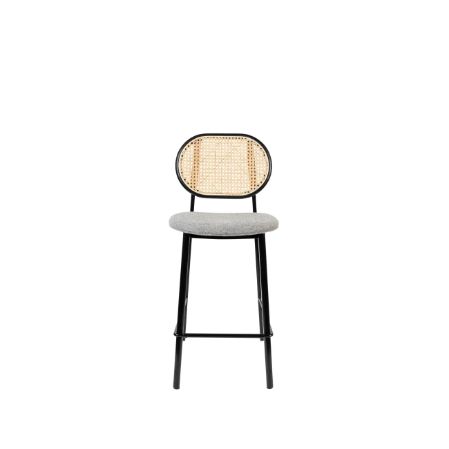 Tabouret de comptoir Spike 64,5 cm naturel/gris — Vue du produit 3 Tabouret de comptoir Spike 64,5 cm naturel/gris. Vue du produit 3.