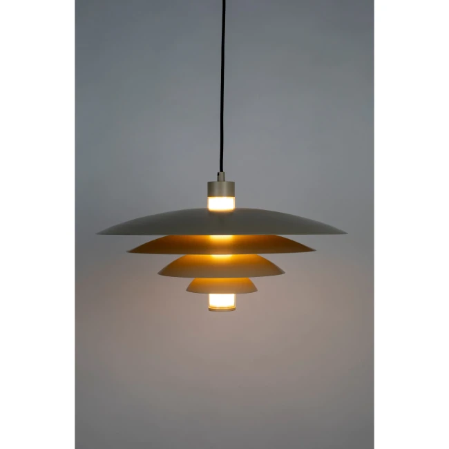 Suspension Cole beige — Vue du produit 3 Suspension Cole beige. Vue du produit 3.