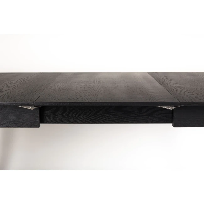 Table de repas Glimps 120/162x80 noir — Vue du produit 9 Table de repas Glimps 120/162x80 noir. Vue du produit 9.