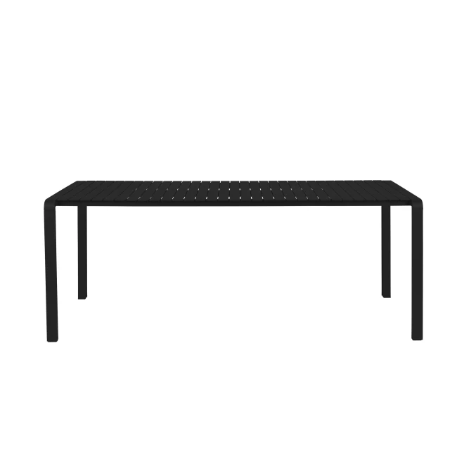 Table de jardin Vondel 214x97 noir — Zuiver — Vue du produit 1 Table de jardin Vondel 214x97 noir — Zuiver. Vue du produit 1.